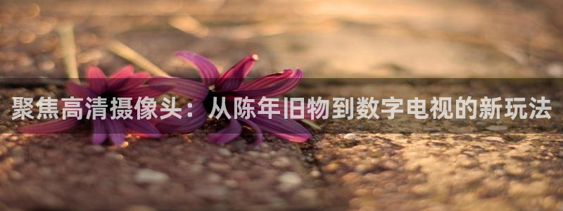 球神直播免费体育直播：聚焦高清摄像头：从陈年旧物到数字电视的新玩法